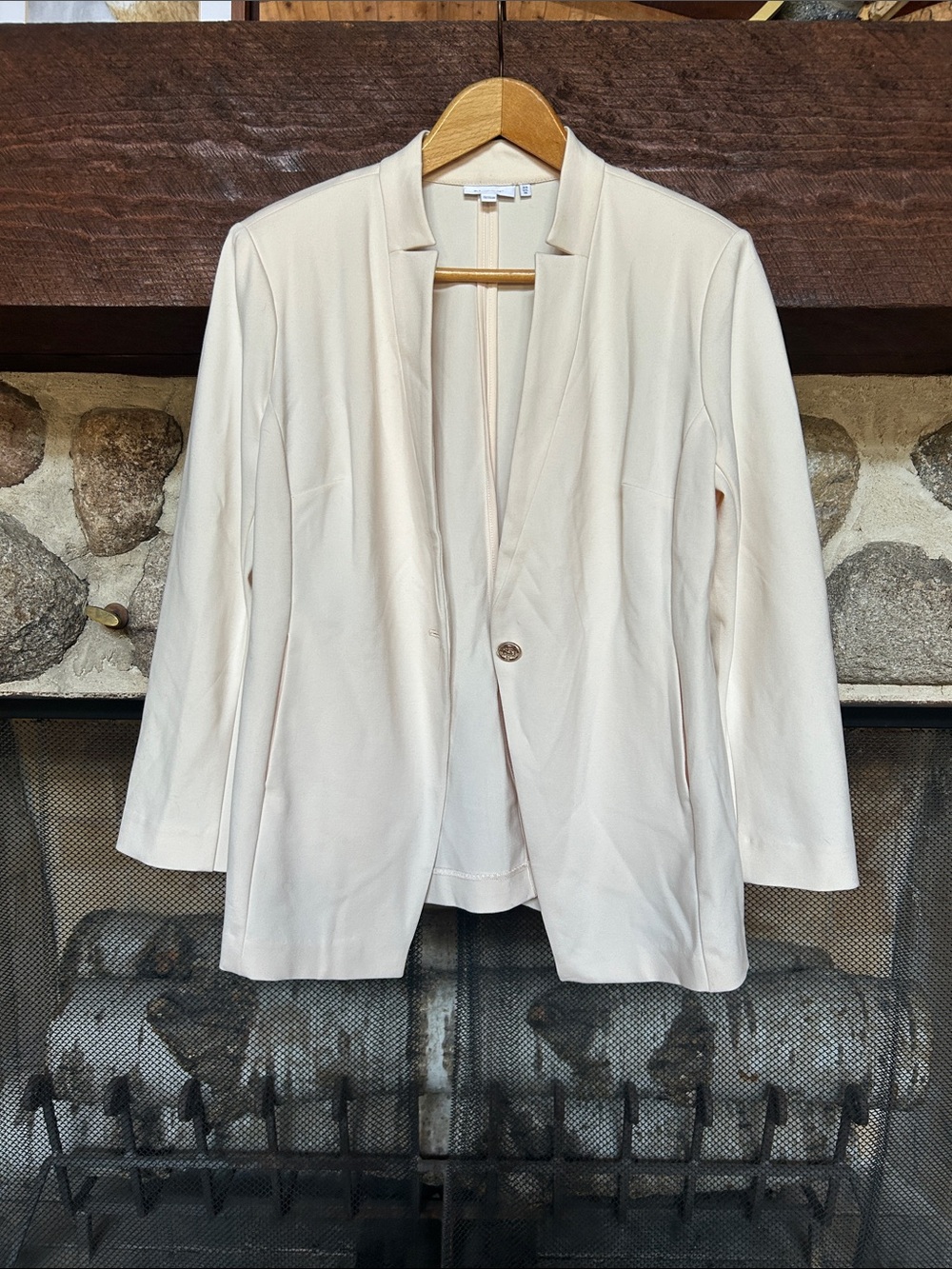 Chico’s one button blazer